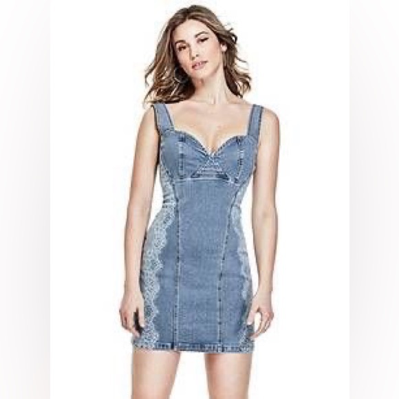 📚 Guess denim dress - Picture 1 of 6